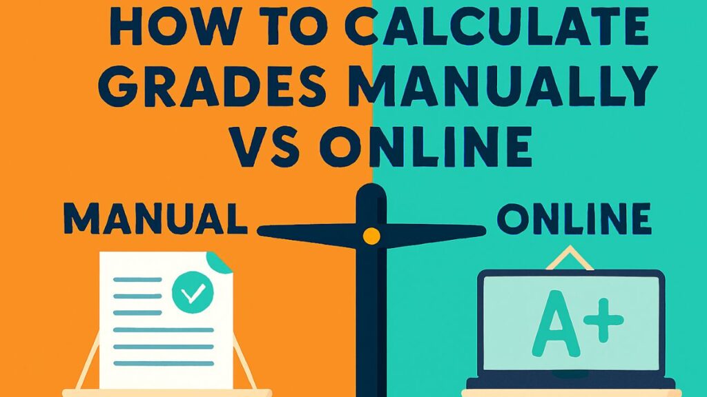 How to Calculate Grades Manually vs Online