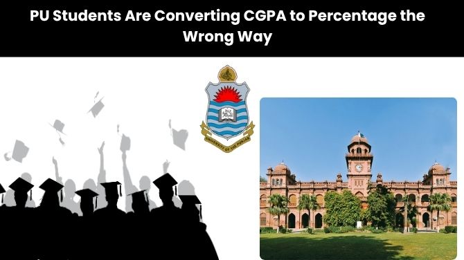 PU Students Are Converting CGPA to Percentage the Wrong Way