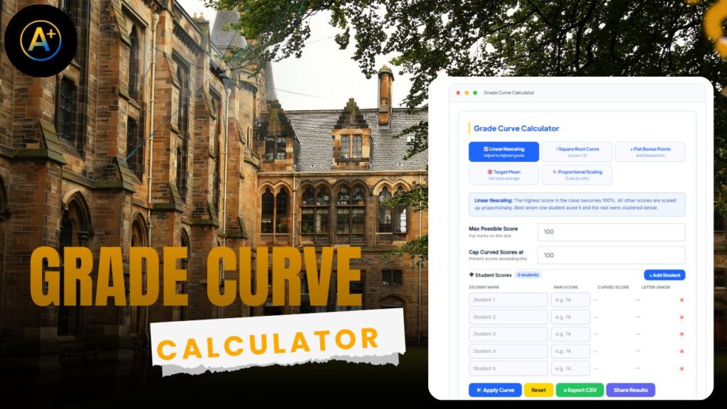  how to curve grades